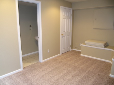 Work / Hobby Area in Basement